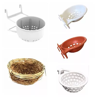 £11.45 • Buy CANARY NEST PANS / BOX FOR CAGE HANGING For NESTING CANARIES & BIRDS Etc
