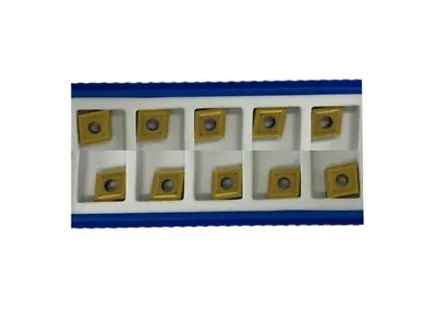 Rdgtools Cnmg 09 Carbide Tips / Inserts / Turning Tools Box Of 10 • £39.50