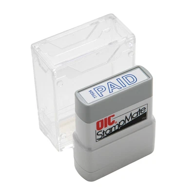 $6.99 • Buy Officemate Pre Inked, Self Inking Stamp For Office Or Business, Paid