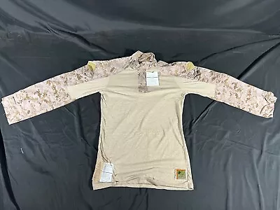 USMC Marine Digital Desert MARPAT FR Combat Shirt FROG Medium Long • $45