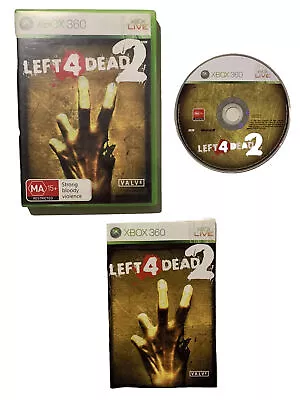 Left 4 Dead 2 Xbox 360 PAL 2009 Complete CIB Shooter FPS Valve VGC Manual • $29.98