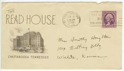 1936 Chattanooga Tennessee Read House Hotel • $10