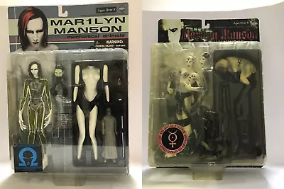 HOLY WOOD Marilyn Manson Mechanical Animals Figure STONE VERSION Set Used • $162