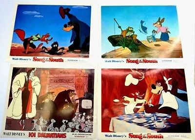 SONG OF SOUTH 1972 ORIGINAL REISSUE DISNEY LOBBY CARDS W/Env 3-11X14 F-VF • $99.95