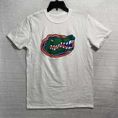 Florida Gators Fanatics Shirt Mens Medium White Graphic Short Sleeve NCAA • $6.99