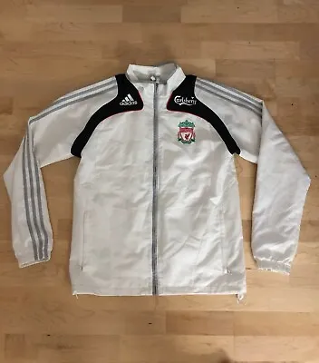 £24.99 • Buy Liverpool FC Football 2008/09 Adidas Track Top Jacket Shirt Mens 36-38 Small 