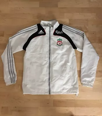 £24.99 • Buy Liverpool FC Football 2008/09 Adidas Track Top Jacket Shirt Mens 36-38 Small 