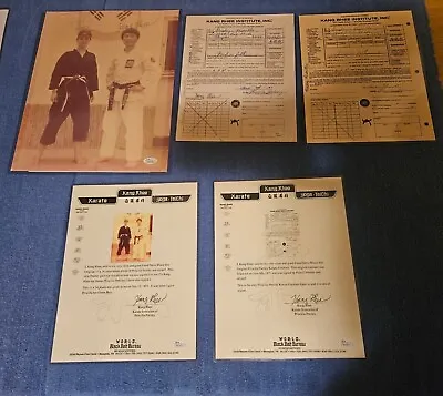 Priscilla Presley Lady Tiger Kang Rhee Karate Contract Original COA Lot • $6999