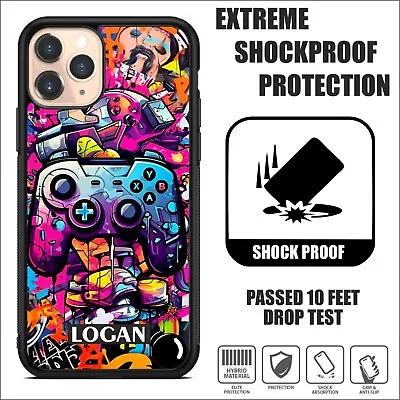 Extreme Shockproof Rubber Phone Case Children For Gaming Phone Cover Lot #O • £10