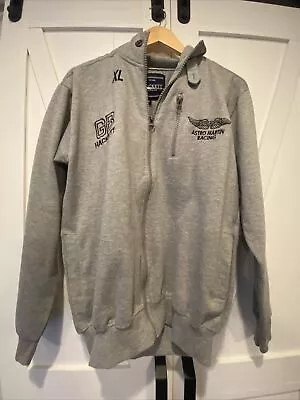 Hackett London Jacket Sweatshirt Gray New Xl Astro Martin Racing Gb Marine Line • $96.99