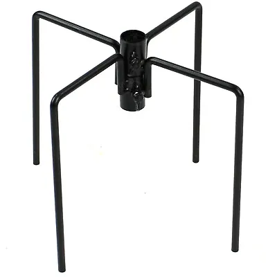 Wild Bird Feeder Feeding Station Stabiliser Base Feet Spikes Garden Stand Black • £7.99