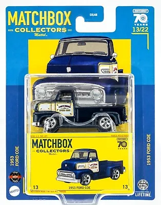 2023 Matchbox Collectors T Case 1953 Ford Coe Blue Combined Shipping • $7.19