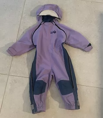 £20 • Buy Spotty Otter 1-2 Years Lilac SPLASHSUIT / Puddle Suit All In One RRP £95