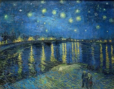 11943.Poster Decoration.Home Wall.Room Art.Van Gogh Painting.Starry Night Rhone • $39