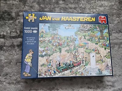 Jan Van Haasteren The Golf Course 1000 Piece Jigsaw Puzzle BRAND NEW SEALED • £29.99