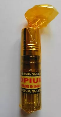 Sri Sai Baba Nag Champa Indian Natural Concentrated Perfume Oil 3ml Opium • £3