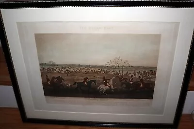 HENRY ALKEN / LEWIS Original 1835 Hand Colored Engraving Quorn Hunt Drawing  • £312.76