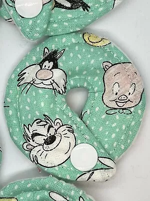 G-TUBE PADS  MIC-KEY Button Nursing Pads Looney Tunes Set Of 5 • $12