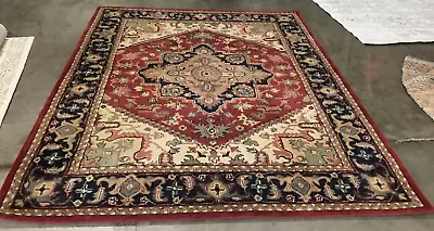 RED 7'-6  X 9'-6  Flaw In Rug Reduced Price 1172664704 HG625A-8 • $214