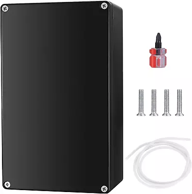 ABS Plastic Electronic Junction Enclosure Box IP65 Waterproof - 200 X 120 X 75mm • £14.74