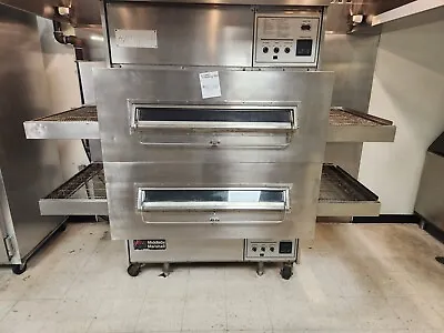 Middleby Marshall PS360 Doublestack Gas Pizza Oven Conveyor Belt  • $13000