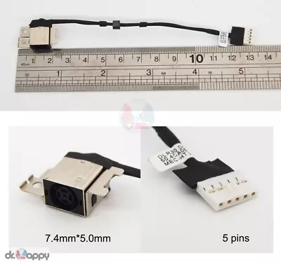 DC Power Jack Charging Cable For Dell Latitude 3350 P47G P47G002 50.4OA05.001 • $12