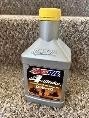 £10 • Buy AMSOIL 4 Stroke Synthetic Performance Motor Oil 0W-40