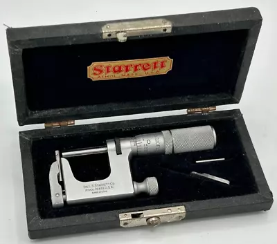 Vintage Starrett No.220FL Multi-Anvil Micrometer 0-1  • $120