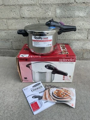 $112.46 • Buy FAGOR Stainless Steel 18/10 Splendid Pressure Cooker 6 Quart 85M7 - RARE!! NEW