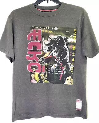 VTG ECKO UNLTD LIMITED EDITION T SHIRT M KAIJU GODZILLA JAPANESE 90s USA RARE • $49.99