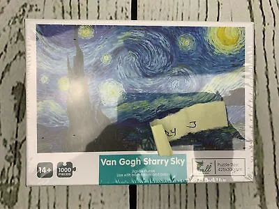 Jigsaw Puzzles For Adults 1000 Piece Van Gogh Starry Night Moruska Cool Classic • $19.99