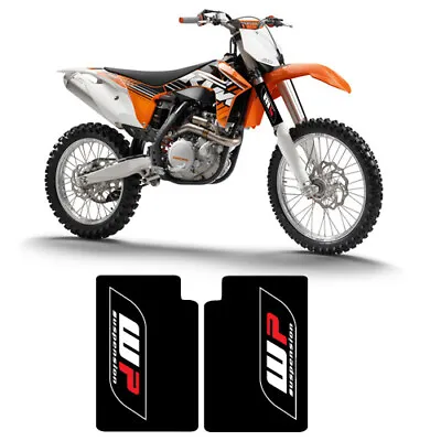 KTM WP Suspension Bike Upper Forks MX Decal Stickers Graphic Set Black KTM • $27.32