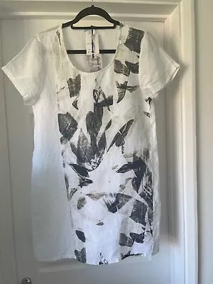 EDEN ROCK Italian Linen Tunic Top. Size 10. BNWT RRP £79 • £12