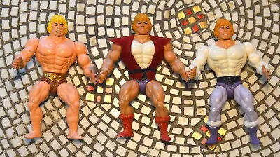MOTU He-Man Figures Lot Vintage Masters Of The Universe Mattel Prince Adam • $74.95
