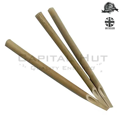 Bamboo Reed Pen Qalam For Arabic And Persian Calligraphy Writing - Set Of 3 Pens • £8.99