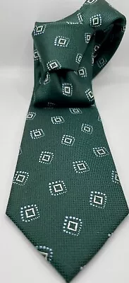 Hunter/Dark Green Charles Tyrwhitt 100% Silk Tie Green Jermyn Street London • $17.99