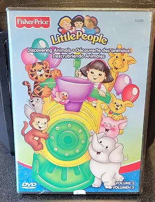 $9.99 • Buy Fisher Price Little People: (Volume 3) Discovering Animals - DVD 