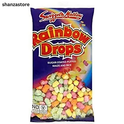 Swizzles Matlow Rainbow Drops Large Bag 32g (Box Of 24) | UK Free Dispatch • £12.99