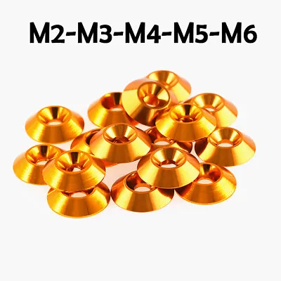 M2M3M4M5M6 Pure Brass Alloy Half Round Head Countersunk Head Screw Washer Plate • £1.79