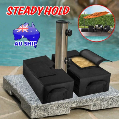 $19.95 • Buy Weight Sand Bag Kit For Umbrella Base Stand Tent Patio Garden Outdoor Windproof