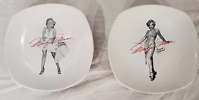 Set Of 2 Marilyn Monroe Collectors Plates Bernard Of Hollywood 6- 3/4” • $24.67