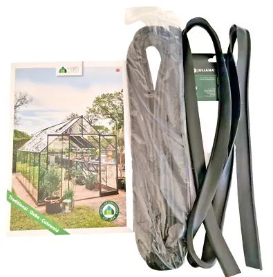 Greenhouse Door Weather Draught Excluders Pair 1958mm Each Halls AGL. Free P&P • £17.20