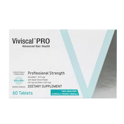 Viviscal Professional Hair Growth Supplement 60 Ct Tablets Exp. 02/2026 • $35.99