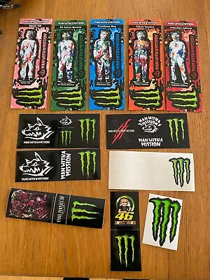 Japan MONSTER Energy Drink Sticker X 12! MAN WITH A MISSION VR46 Final Fantasy • $24