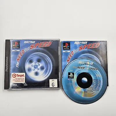 The Need For Speed PS1 Playstation 1 Game + Manual PAL 25F4 • $34.95