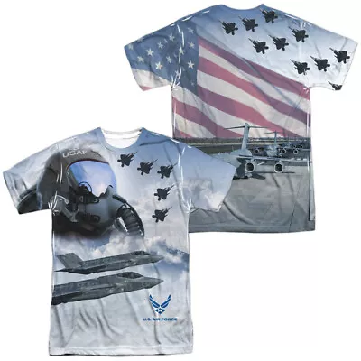 Air Force Pilot Unisex Adult Halloween Costume T Shirt S-3XL • $27.99