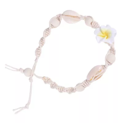 Natural Cowrie Shell Bracelet Adjustable Shell Bracelet • £4.49