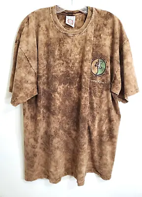 Vintage Mens Yacht Club COSTA RICA Short Sleeve T-Shirt Lizard Gecko Size XL • $9.97