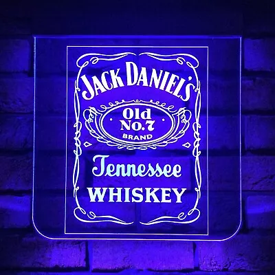 Jack Daniels Tennessee Whiskey RGB LED Acrylic Sign | LED Bar Sign | RGB LED • $295