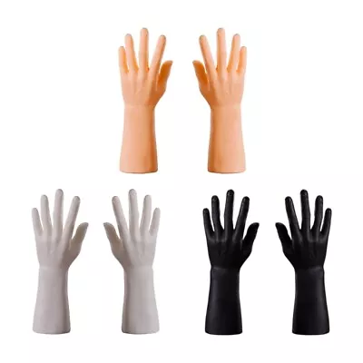 Watch Jewelry Simulation Glove Display Hand Model Skin Color White Black • £9.60